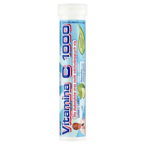 Miniaturka artykułu - Witamina C 1000 dla os&oacute;b odchudzających się - 20 tabletek