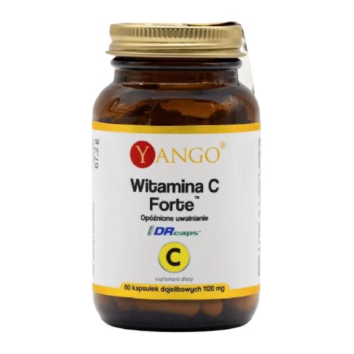 Miniaturka artykułu - Yango Witamina C Forte, 60 kaps.