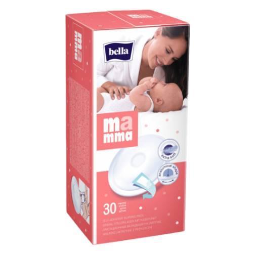 Miniaturka artykułu - Wkładki laktacyjne BELLA MAMMA z przylepcem, 30szt. USZKODZONE OPAKOWANIE TEKTUROWE