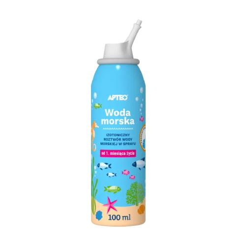 Miniaturka artykułu - Woda morska APTEO DZIECKO, 100ml