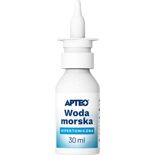 Miniaturka artykułu - APTEO Woda morska hipertoniczna, 30ml