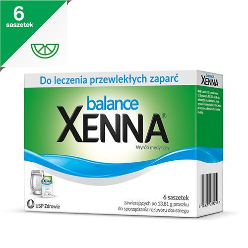 Miniaturka artykułu - Xenna Balance, 6 sasz. KR&Oacute;TKA DATA 30.09.2026