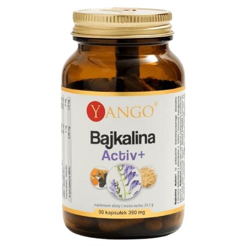 Miniaturka artykułu - YANGO Bajkalina Activ+, 90 kaps.