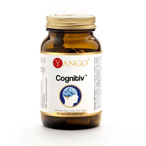 Zdjęcie produktu - YANGO Cognitiv, 60 kapsułek KR&Oacute;TKA DATA 31.07.2026