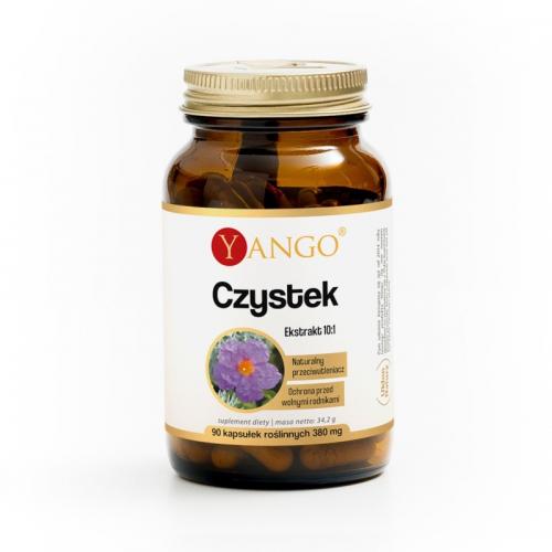 Miniaturka artykułu - Yango Czystek Ekstrakt 10:1, 90 kaps.