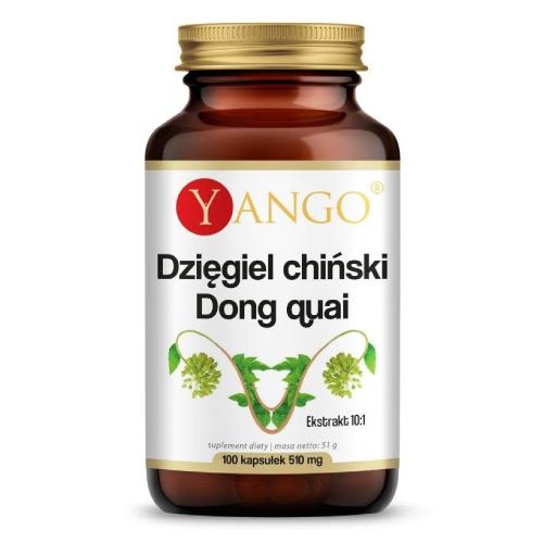 Miniaturka artykułu - YANGO Dzięgiel Chiński, 100 kaps.
