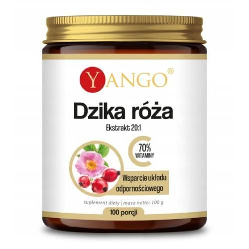 Miniaturka artykułu - YANGO Dzika r&oacute;ża ekstrakt, 100g