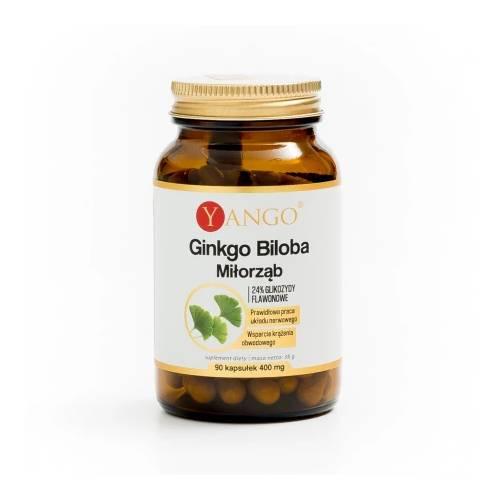 Miniaturka artykułu - YANGO Gingko Biloba, 90 kaps.