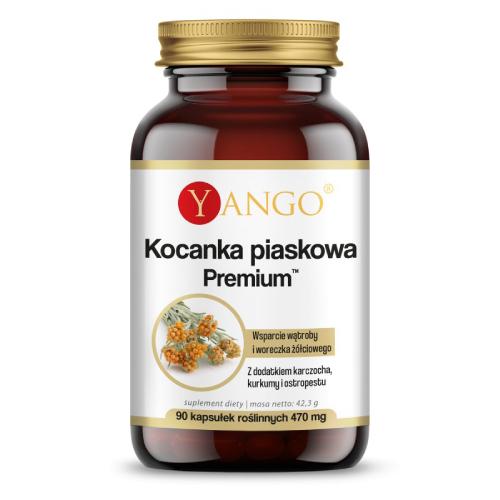 Miniaturka artykułu - YANGO Kocanka piaskowa Premium, 90 kaps.