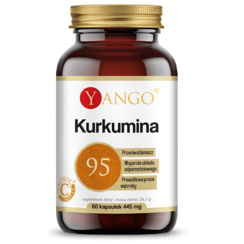 Miniaturka artykułu - YANGO Kurkumina 95, 60kaps.