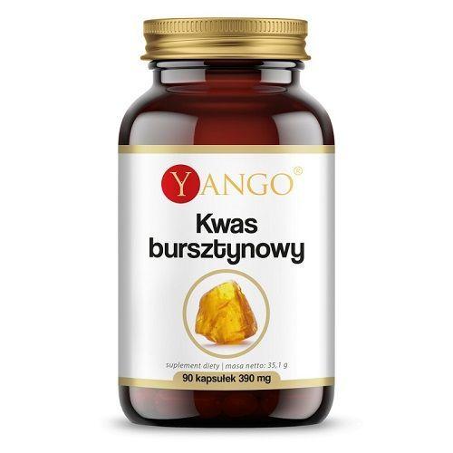 Miniaturka artykułu - YANGO Kwas bursztynowy, 90 kaps.