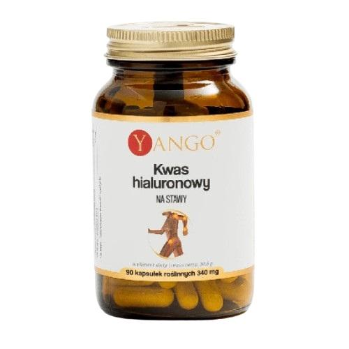 Miniaturka artykułu - Yango Kwas hialuronowy na stawy, 90 kaps.