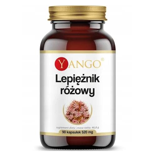 Miniaturka artykułu - YANGO Lepiężnik R&oacute;żowy, 90 kaps.