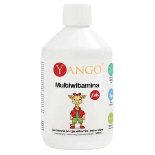 Miniaturka artykułu - Yango Multiwitamina dla dzieci, 500 ml