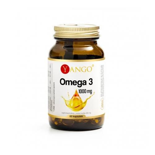 Miniaturka artykułu - YANGO Omega 3 1000 mg, 60 kaps.