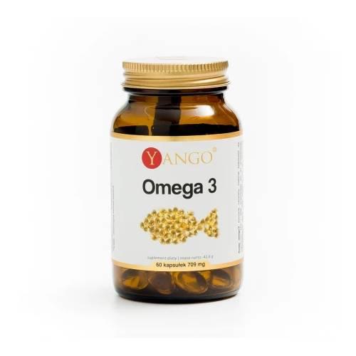 Miniaturka artykułu - YANGO Omega 3 500 mg, 60 kaps.
