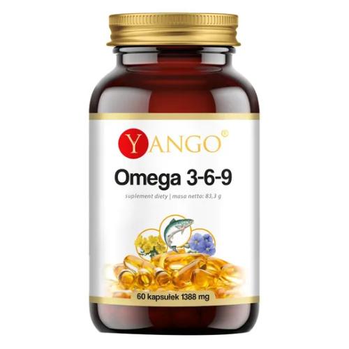 Miniaturka artykułu - YANGO Omega 3-6-9, 60 kaps.
