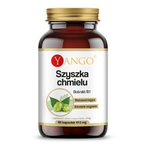 Miniaturka artykułu - YANGO Szyszka Chmielu - ekstrakt 10:1, 60kaps.
