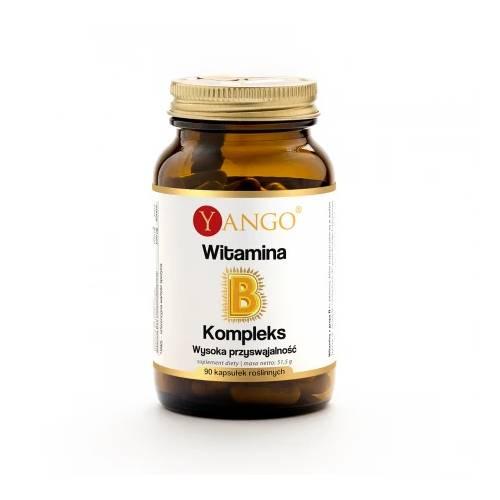 Miniaturka artykułu - YANGO Witamina B Kompleks, 90 kaps.