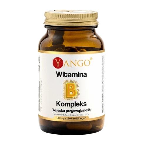 Miniaturka artykułu - Yango Witamina B kompleks, 90 kapsułek