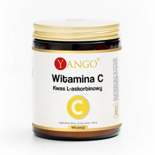 Miniaturka artykułu - YANGO Witamina C Kwas L- askorbinowy, 100 g