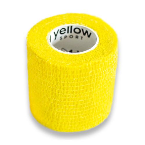 Miniaturka artykułu - YellowBAND Bandaż kohezyjny 5cm x 4,5m żółty	