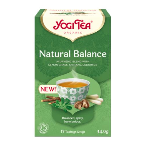 Miniaturka artykułu - YOGI TEA Natural Balance Naturalna R&oacute;wnowaga, 17 torebek