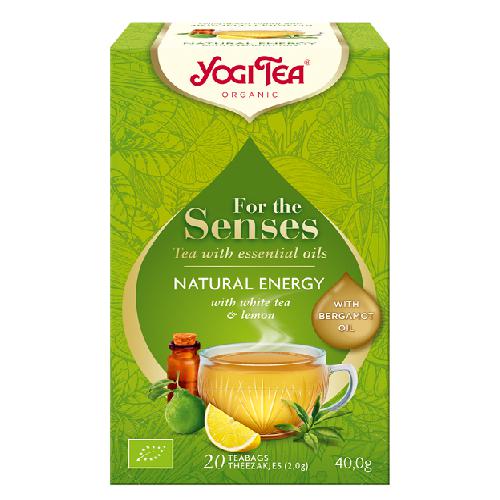 Miniaturka artykułu - YOGI TEA Natural Energy Naturalna Energia Bio, 20szt.