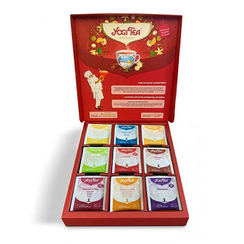 Miniaturka artykułu - YOGI TEA SELECTION BOX Zestaw herbat w pudełku, 45 torebek