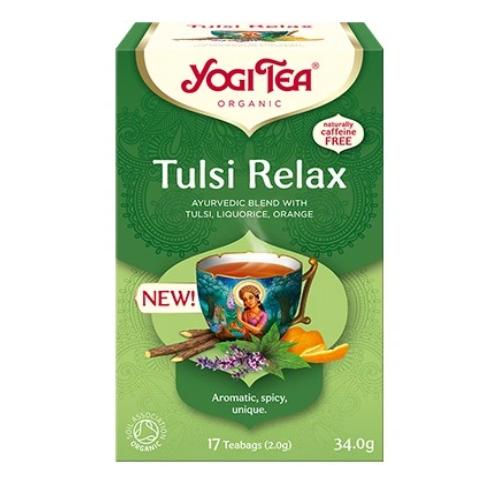 Miniaturka artykułu - YOGI TEA Tulsi Relax, 17x2g 