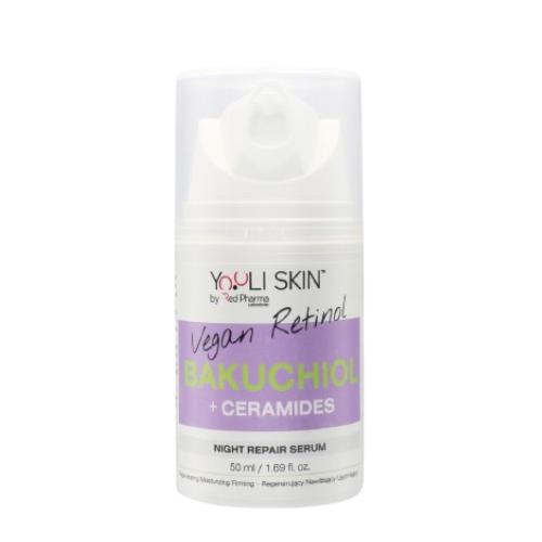 Miniaturka artykułu - Yooli Skin Bakuchiol + Ceramides Serum na noc, 50 ml