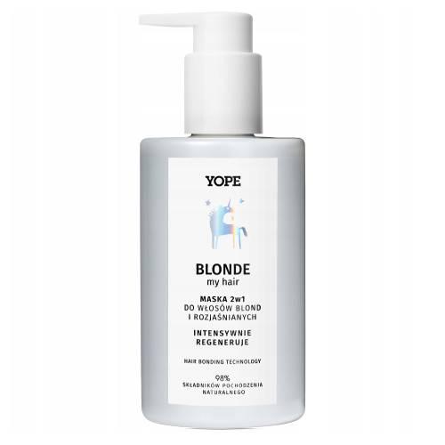 Zdjęcie produktu - YOPE Blonde My Hair Maska do włosów 2w1, 300ml