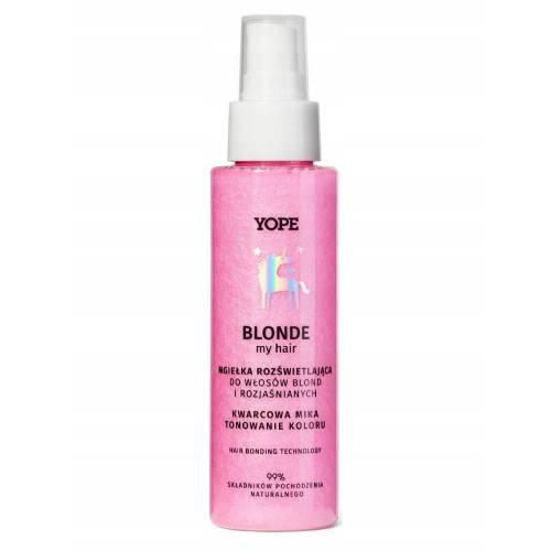 Miniaturka artykułu - YOPE Blonde My Hair Mgiełka do włos&oacute;w Kwarc, 100ml