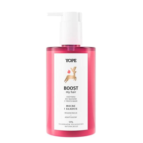 Miniaturka artykułu - YOPE Boost Odżywka do włos&oacute;w z proteinami, 300ml