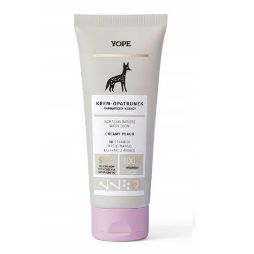 Miniaturka artykułu - YOPE Creamy Peach Krem-opatrunek do rąk, 50ml