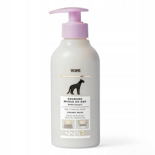 Miniaturka artykułu - YOPE Creamy Musk Kremowe mydło w płynie nawilżające, 300ml