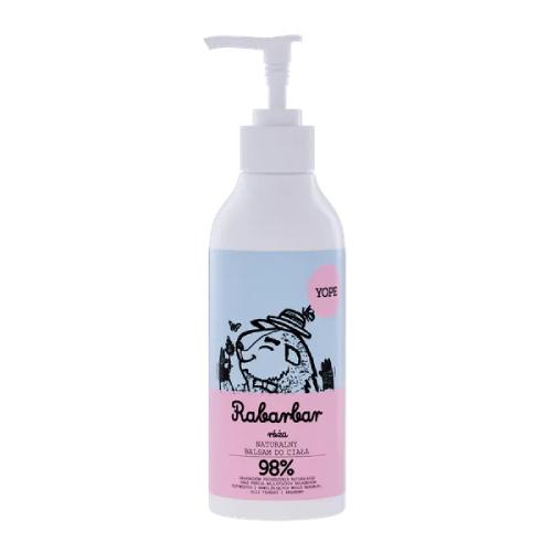 YOPE Naturalny balsam do ciała Rabarbar i R&oacute;ża, 300ml
