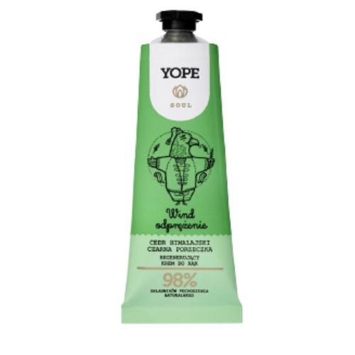 Miniaturka artykułu - YOPE Regenerujący krem do rąk Wind odprężenie, 50ml