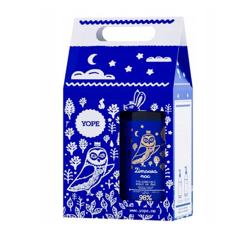 Miniaturka artykułu - YOPE Zestaw Zimowa Noc Mydło, 500ml + Żel pod prysznic, 400ml