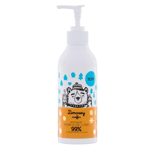 Miniaturka artykułu - YOPE ZIMOWY MUFFIN Balsam do rak i ciała, 300ml