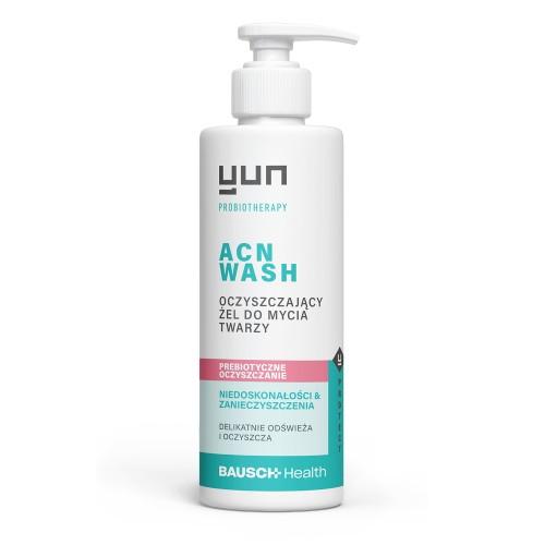 Miniaturka artykułu - YUN ACN WASH Prebiotyczny oczyszczający żel do mycia twarzy, 150 ml