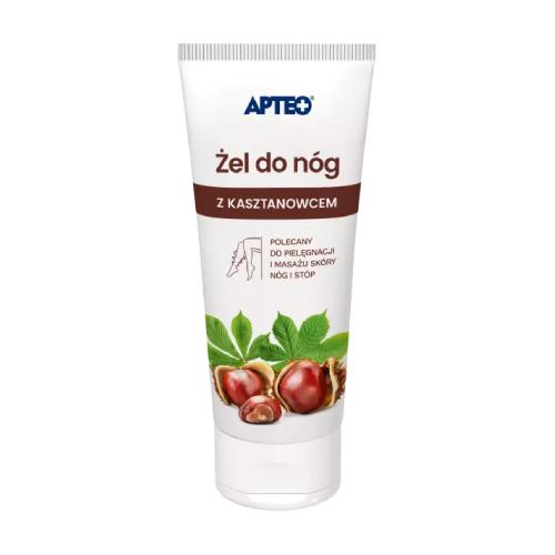 Miniaturka artykułu - Żel do n&oacute;g z kasztanowcem APTEO, 250ml