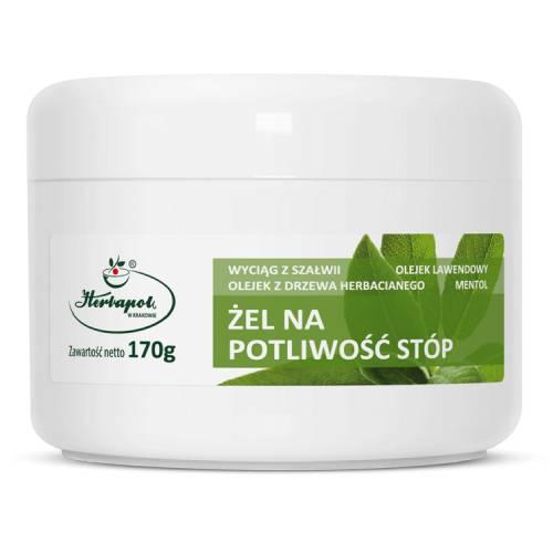 Miniaturka artykułu - Żel na potliwość st&oacute;p, 170 g