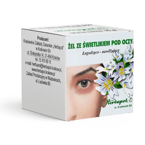 Miniaturka artykułu - Żel ze świetlikiem pod oczy, 15 g