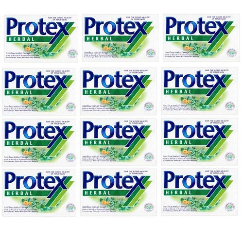 Miniaturka artykułu - Zestaw 12 x PROTEX HERBAL Mydło antybakteryjne, 90g