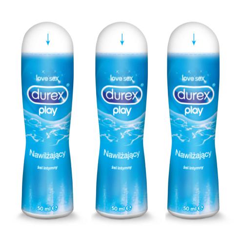 Miniaturka artykułu - Zestaw 3x DUREX PLAY Żel intymny nawilżający, 50ml