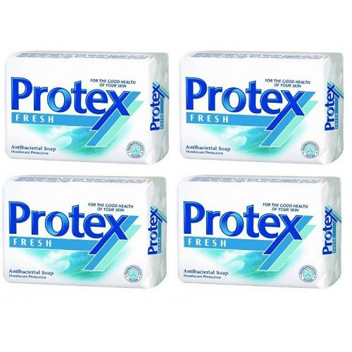Miniaturka artykułu - Zestaw 4x PROTEX FRESH Mydło antybakteryjne, 90g