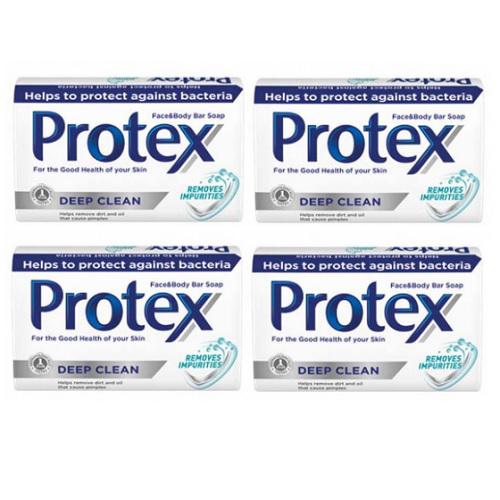 Miniaturka artykułu - Zestaw 4x PROTEX Mydło antybakteryjne Deep Clean, 90g