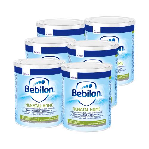 Miniaturka artykułu - Zestaw 6x Bebilon NENATAL HOME proszek, 400g