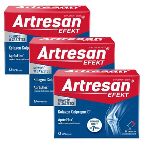 Miniaturka artykułu - Zestaw Artresan Efekt, 3 x 25 sasz.
